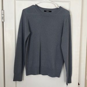 Slate blue Quince sweater
